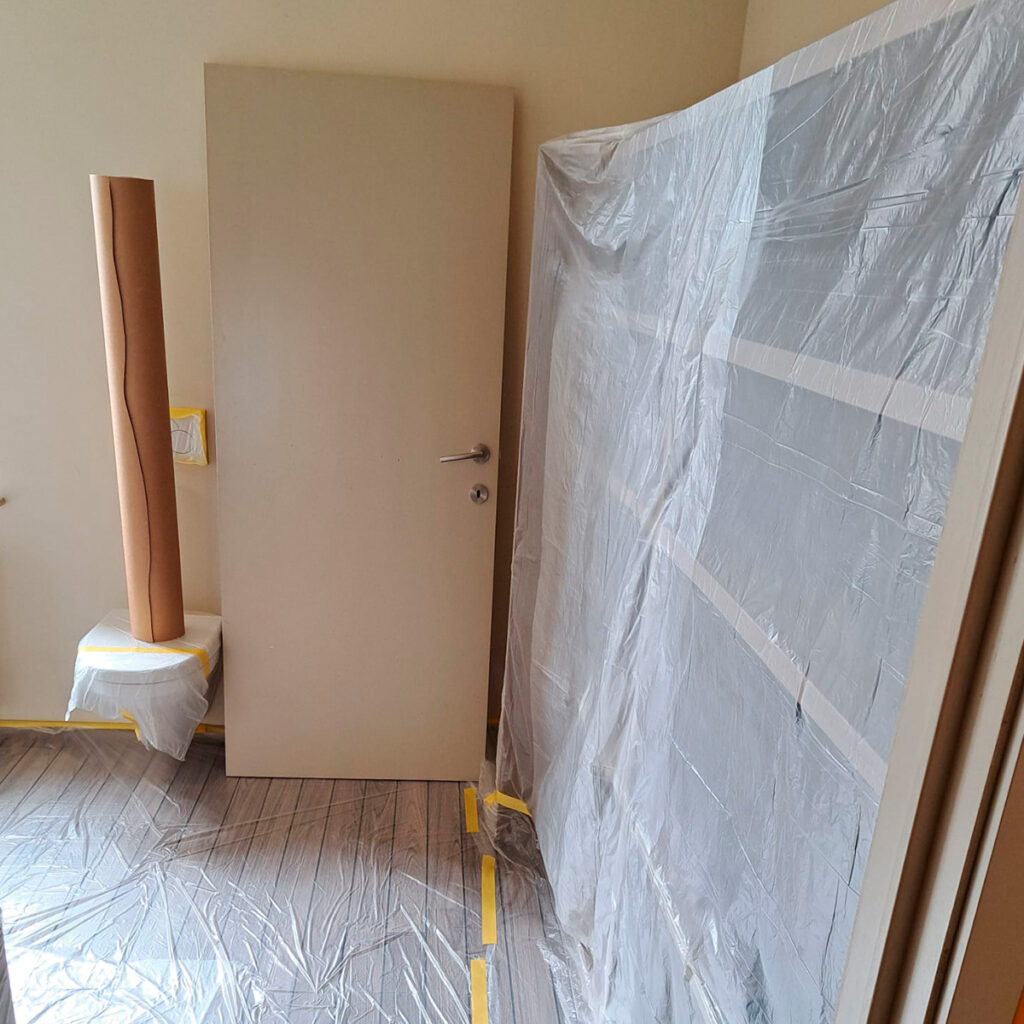 Reiniging van ruimtes na verhuizing